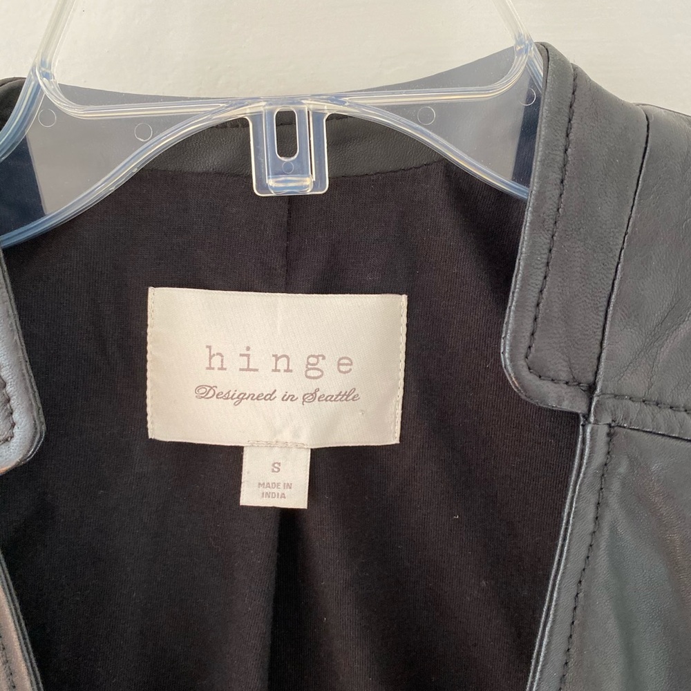 Hinge Leather Jacket - image 5